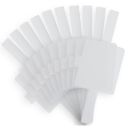 TARJETAS PLASTICAS (10PCS) TRANSPARENTE