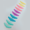 MOLDES DE SILICON REUSABLES (CURVA C / 5 PARES)