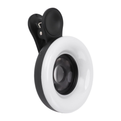 MACRO LENTE CON ARO DE LUZ (NEGRO)