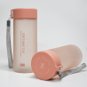 BOTELLA PARA AGUA (ROSADA/ 500ML)