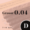 YY LASH (D+/0.04/No.7-No.14)